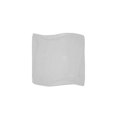 Square Side Plate White - 20cm