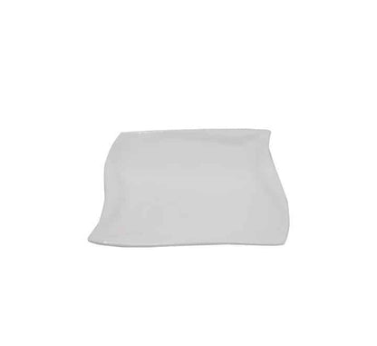 Square Side Plate White - 20cm
