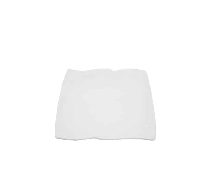 Square Side Plate White