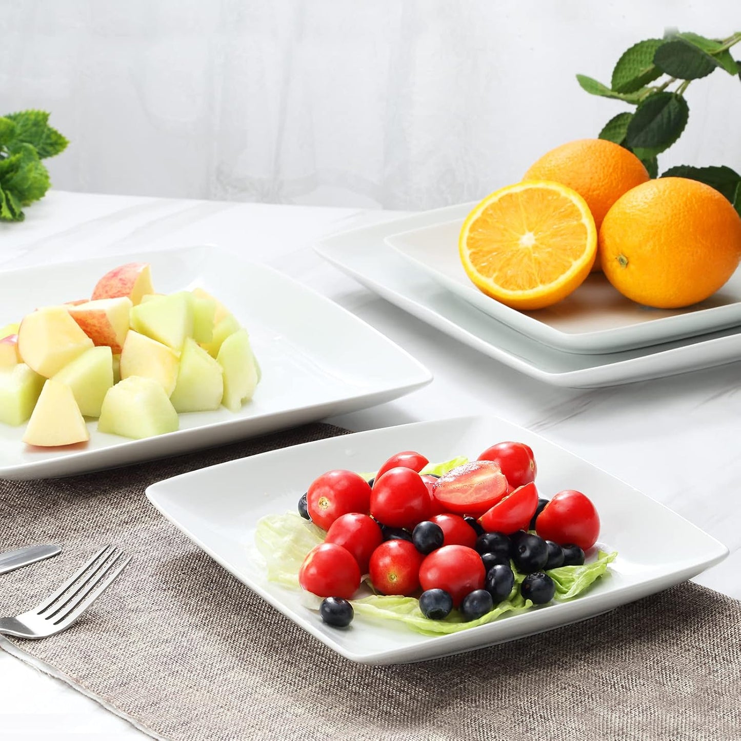 Square Dinner Plate 28cm