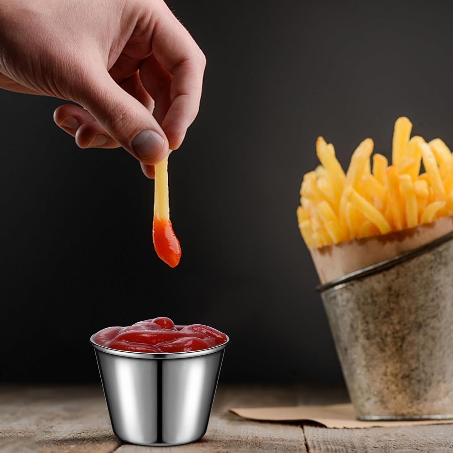 Stainless Steel Sauce Cup