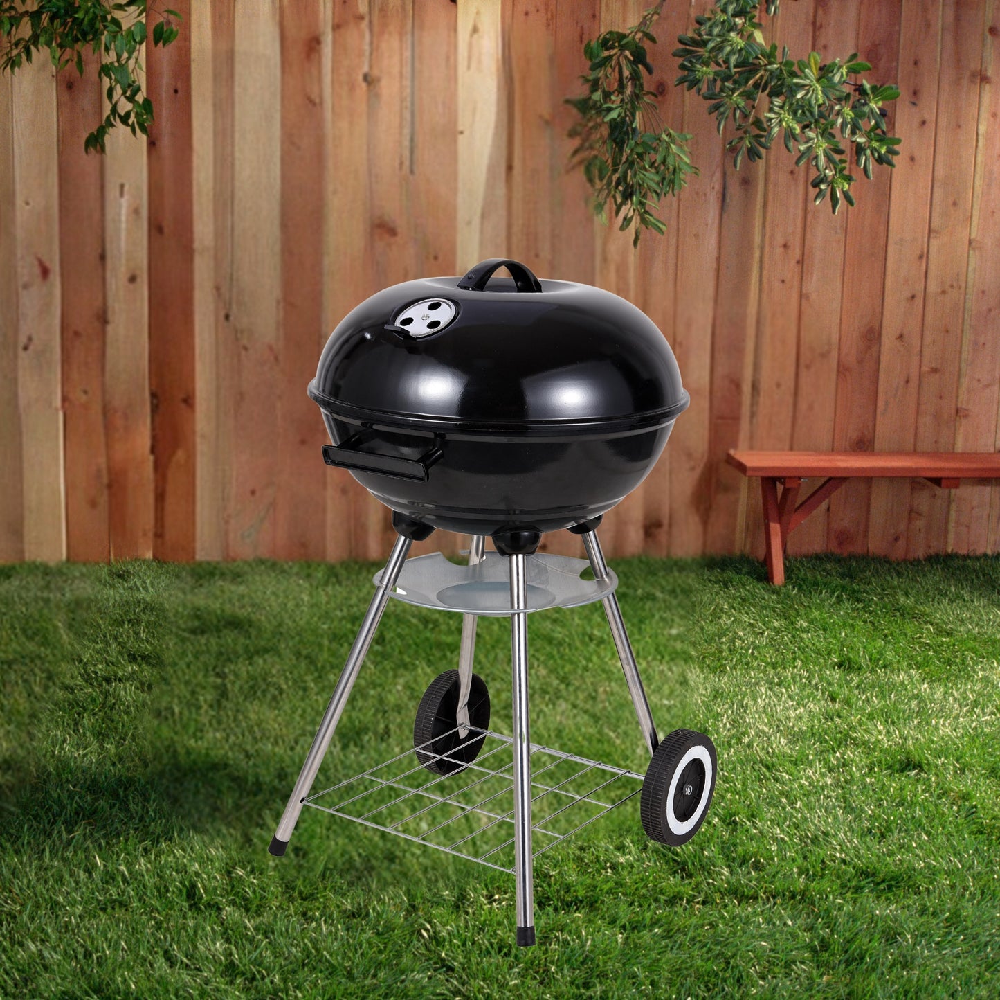 Terrace Leisure Titan 260 Kettle Braai (Charcoal, 58 cm)