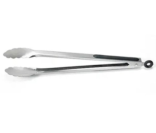 Tongs, Stainless Steel, Non-Slip Handle, 300mm