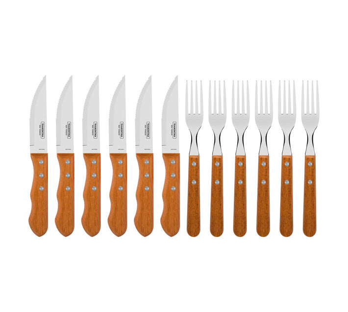 Tramontina 12 Piece Barbeque Cutlery Set