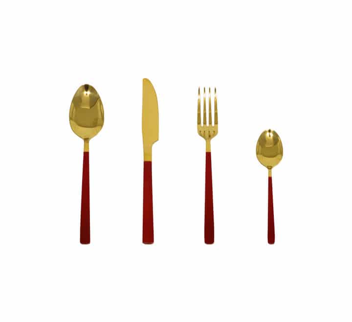 Two Tone Cutlery Set 4 Piece