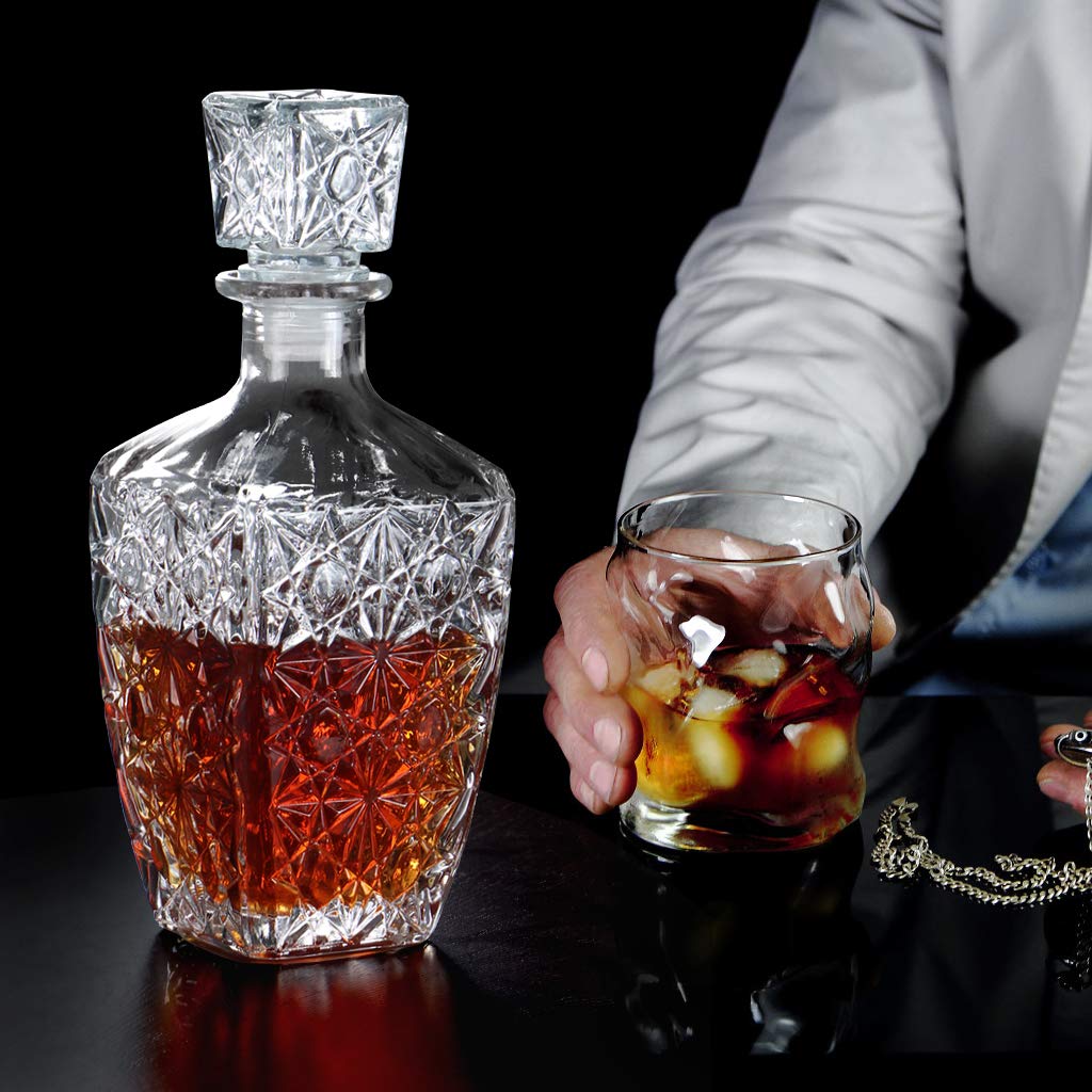 V-shape Glass Decanter 800ml