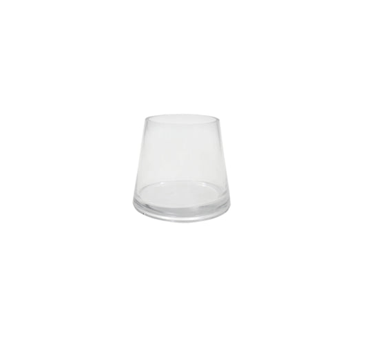 Whiskey Glass Vase - 11x8x10cm