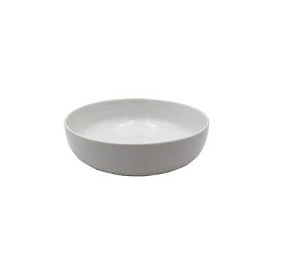 White Ceramic Bowl - 26x7cm