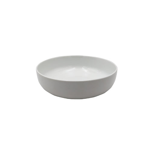White Ceramic Bowl - 26x7cm