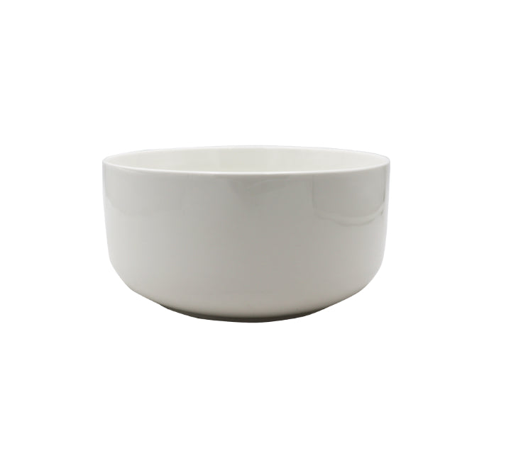 White Deep Ceramic Bowl - 23x11cm