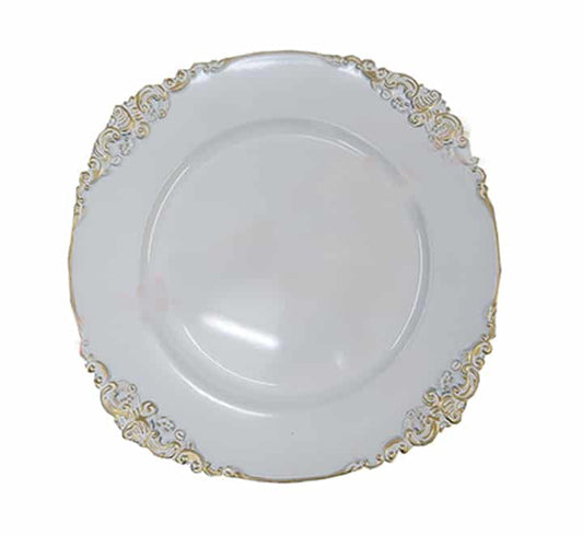 White Plastic Underplate