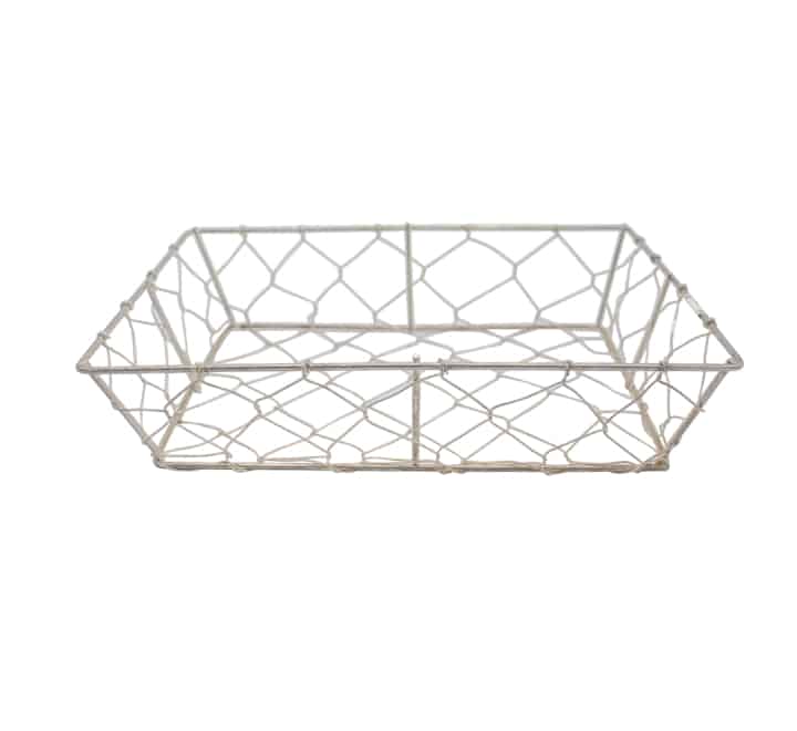 Wire Fruit Basket - Silver