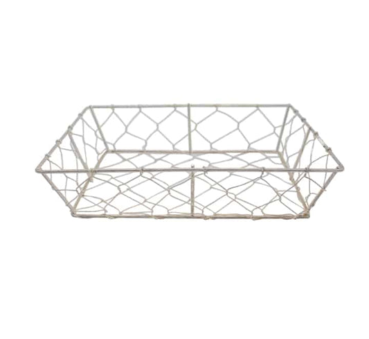 Wire Fruit Basket - Silver
