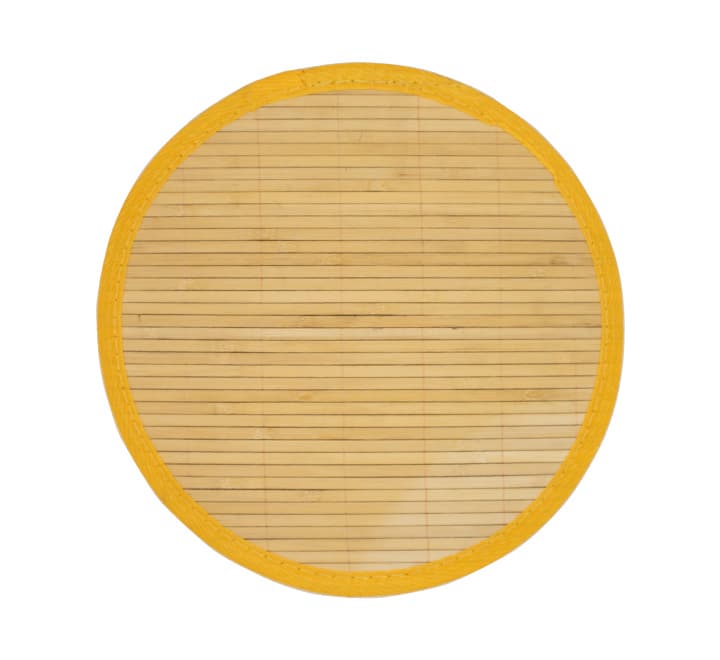 Wooden Look Placemat - Round