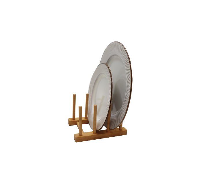 Wooden Plate Stand