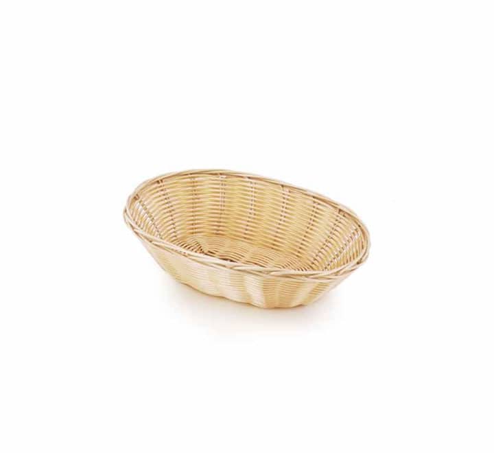 Woven Basket Oval Hollow - Polypropylene