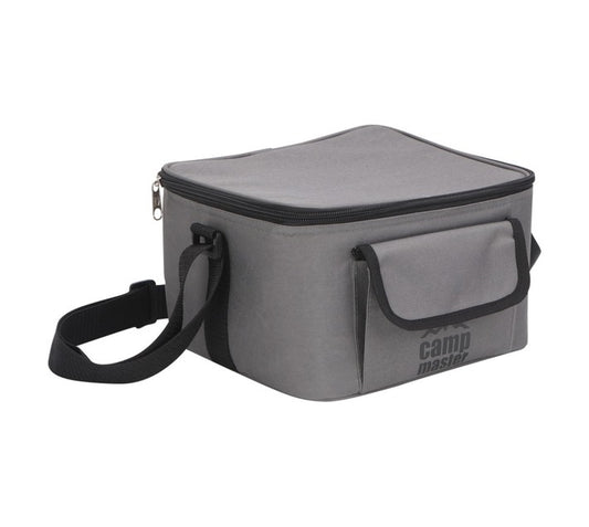 Camp Master 12 Can Medium Tier Cooler Bag (Grey)