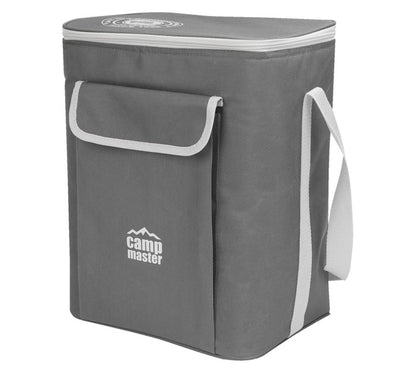 Camp Master 24 Can Medium Tier Cooler Bag Grey